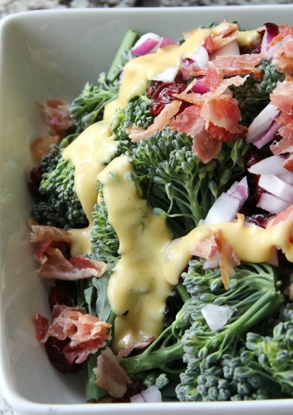 Broccoli and Cranberry Salad