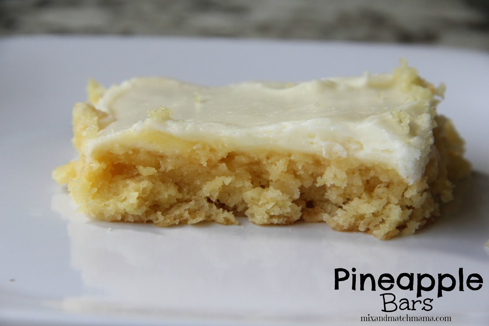 Pineapple Bars Recipe Mix and Match Mama