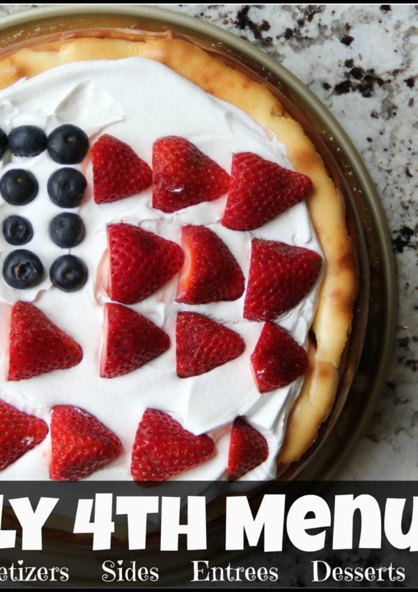 July 4th Menu