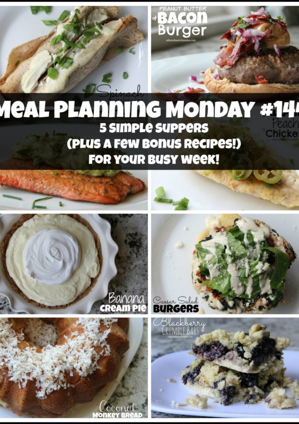 Meal Planning Monday
