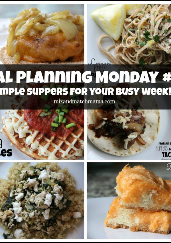 Meal Planning Monday