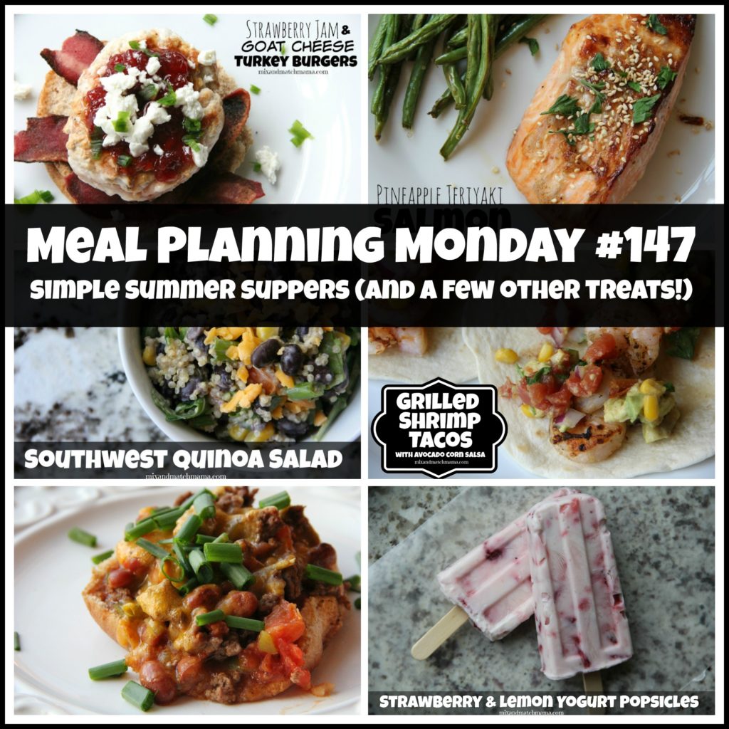 Meal Planning Monday