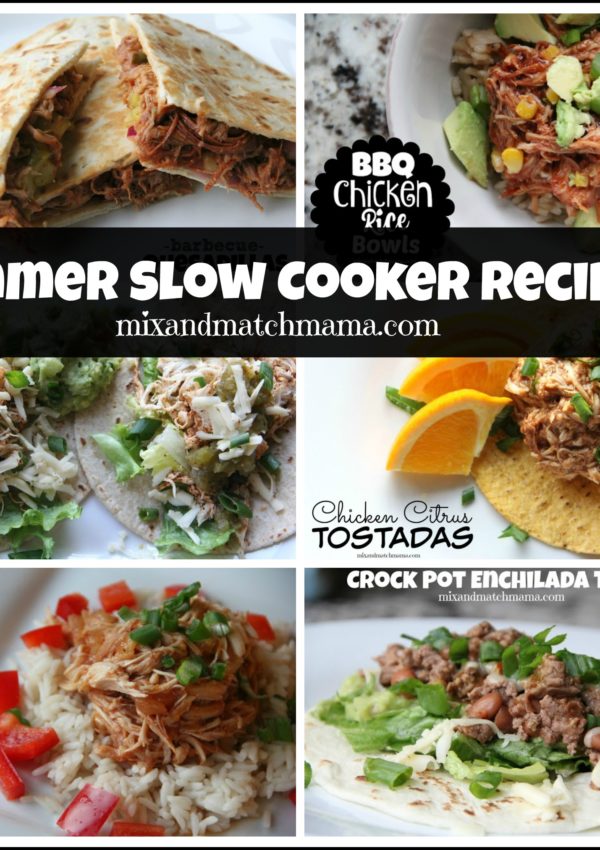 Summer Slow Cooker Recipes