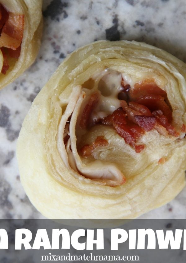 Bacon Ranch Pinwheels