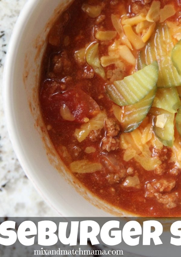 Cheeseburger Soup