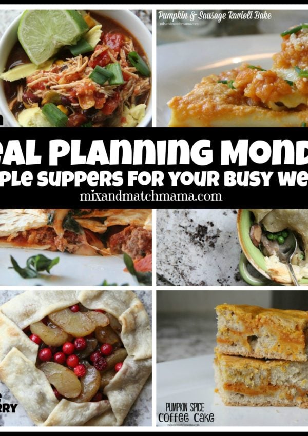 Meal Planning Monday