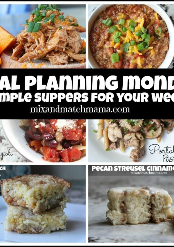 Meal Planning Monday