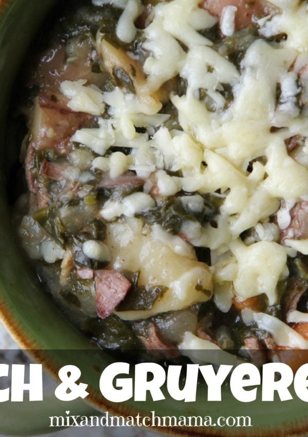 Spinach & Gruyere Stew