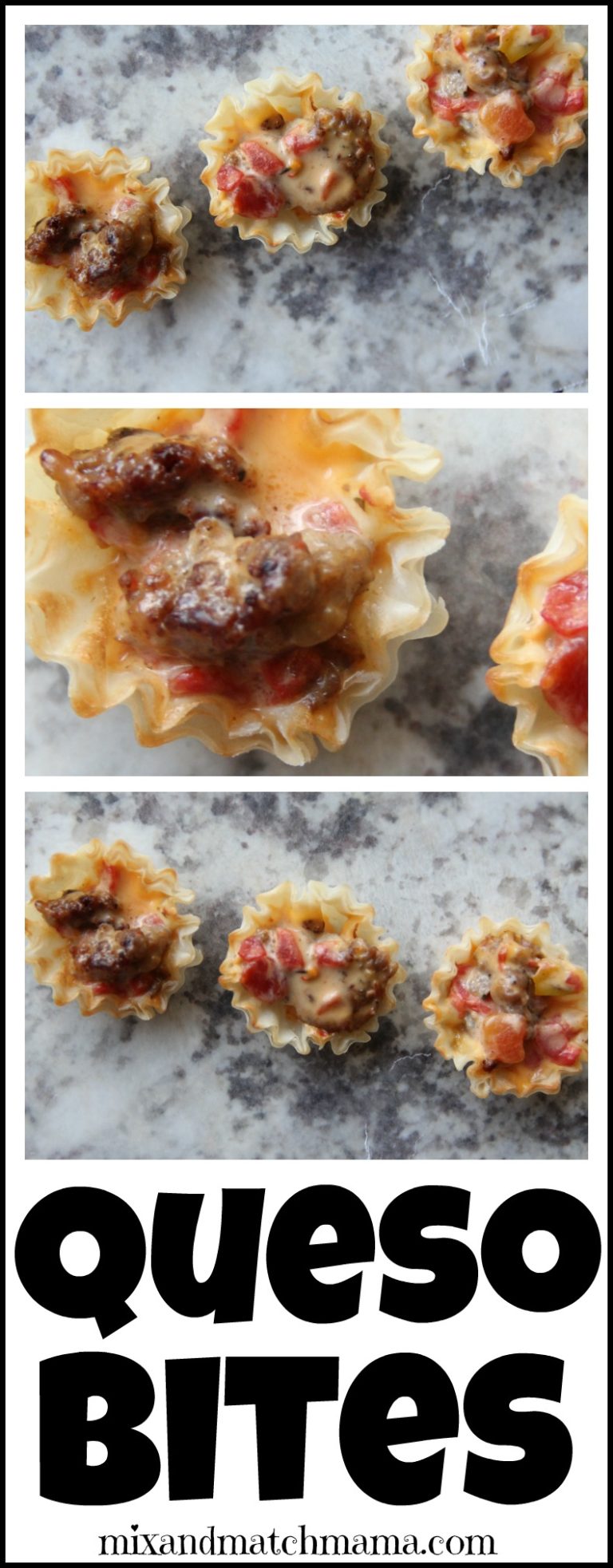 Queso Bites Recipe Mix and Match Mama