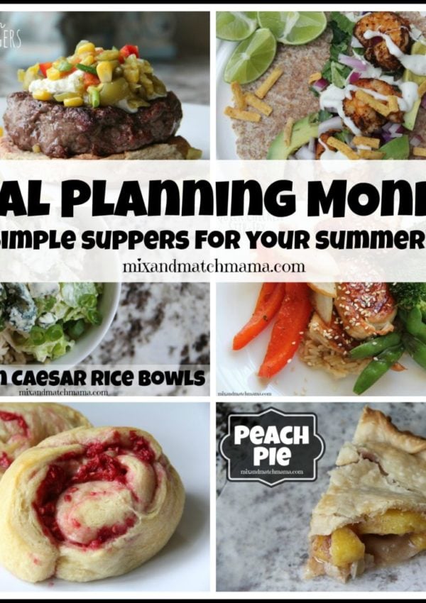 Meal Planning Monday