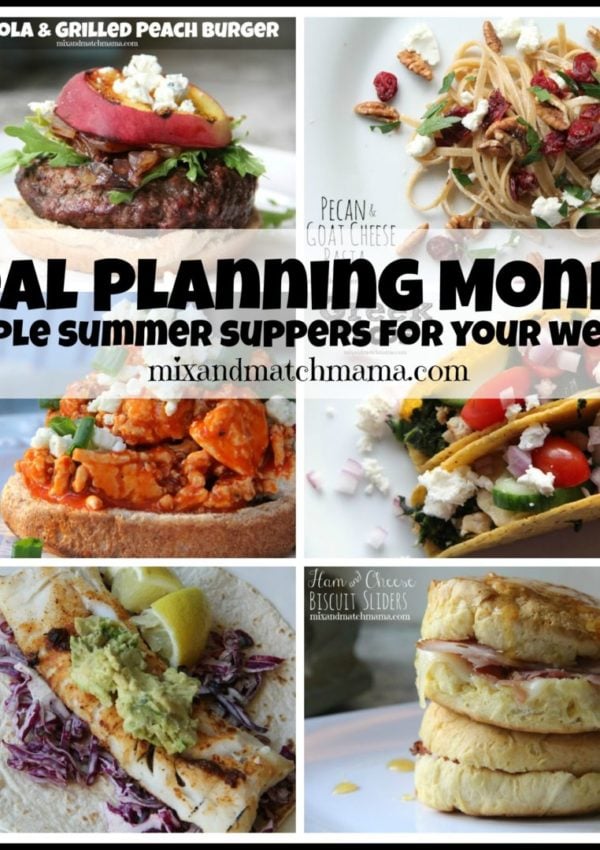Meal Planning Monday