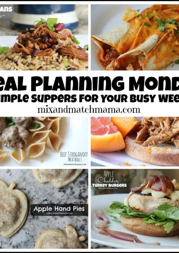 Meal Planning Monday