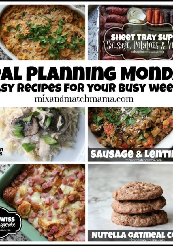 Meal Planning Monday