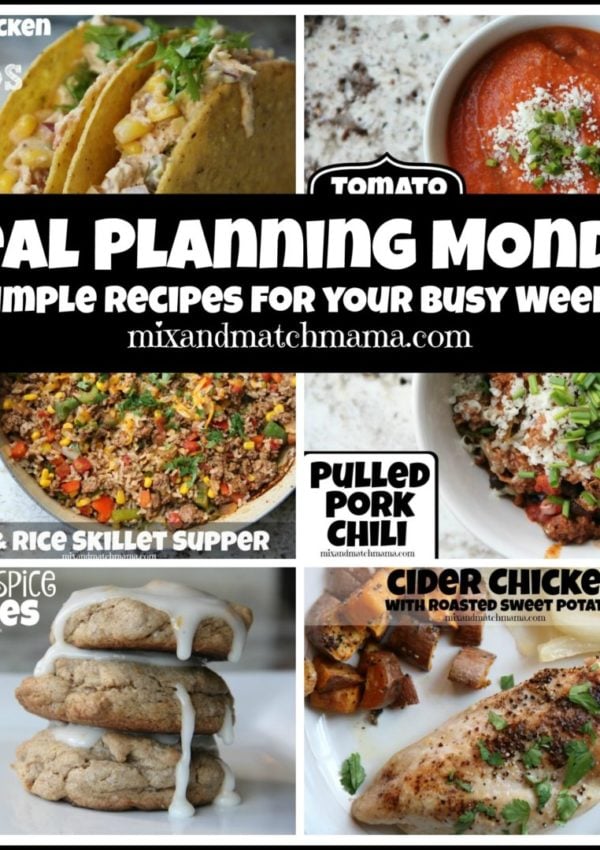 Meal Planning Monday