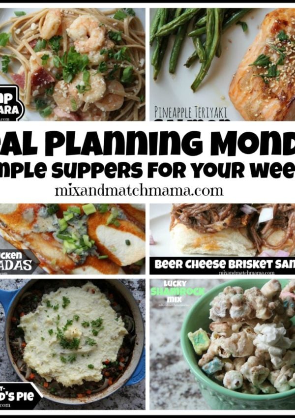 Meal Planning Monday