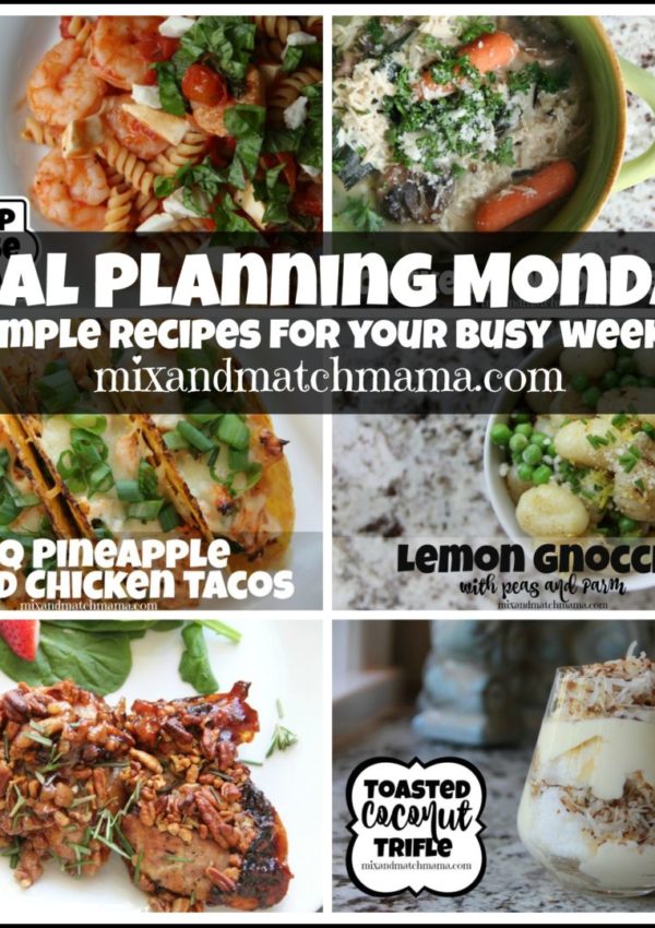 Meal Planning Monday