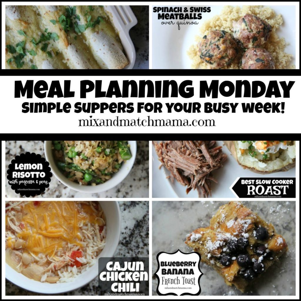 Meal Planning Monday