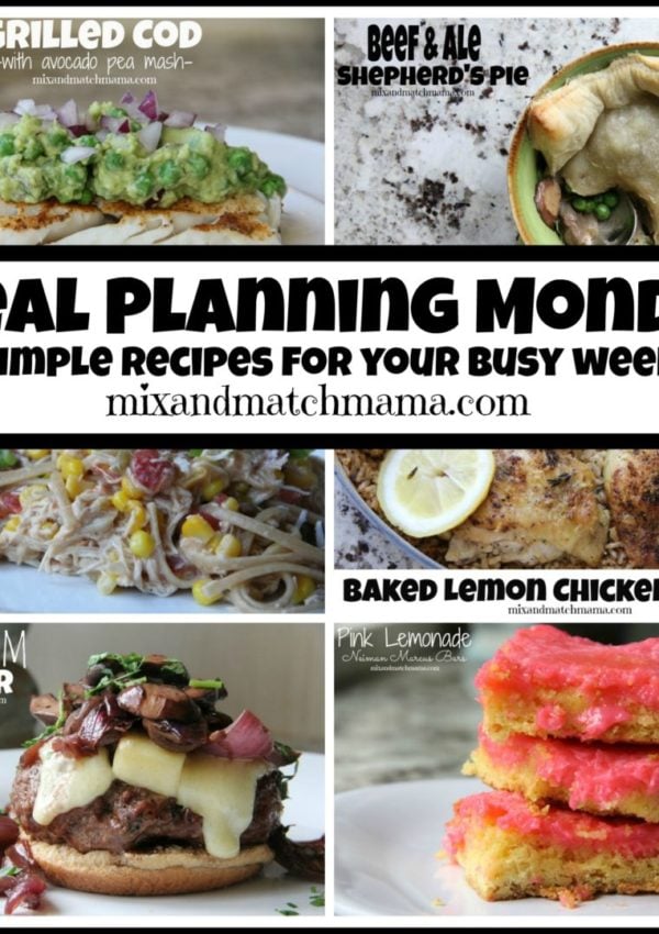 Meal Planning Monday