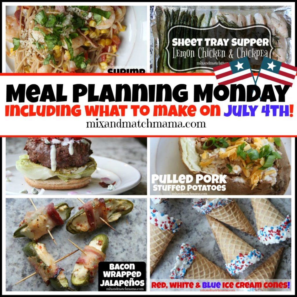 Meal Planning Monday