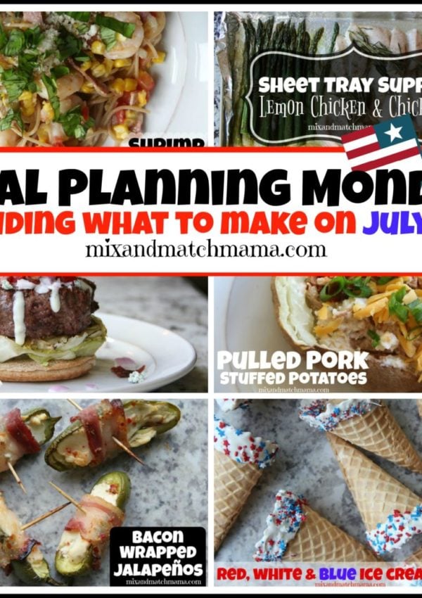 Meal Planning Monday