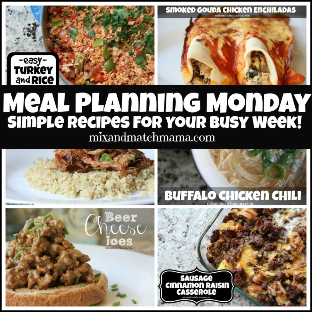 Meal Planning Monday