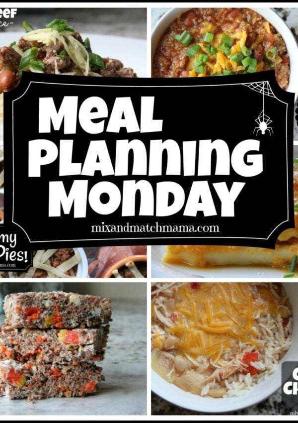 Meal Planning Monday
