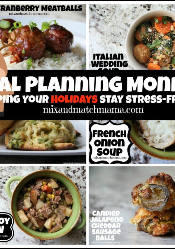 Meal Planning Monday