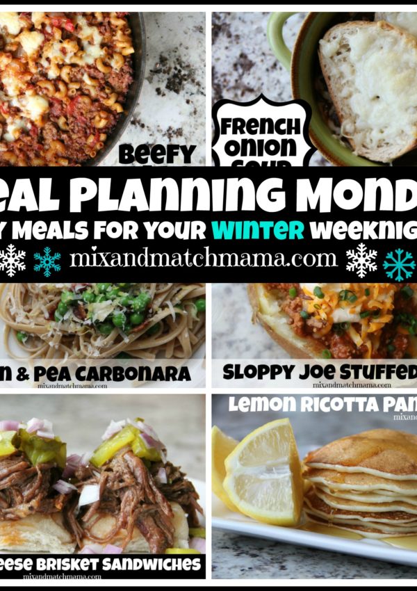 Meal Planning Monday
