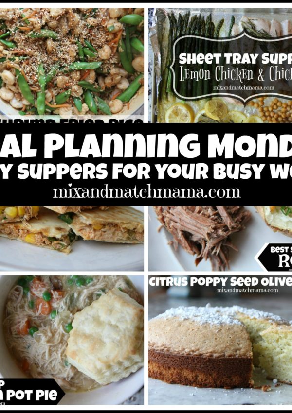 Meal Planning Monday