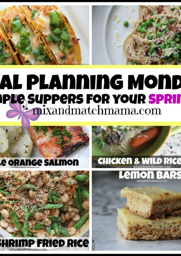 Meal Planning Monday