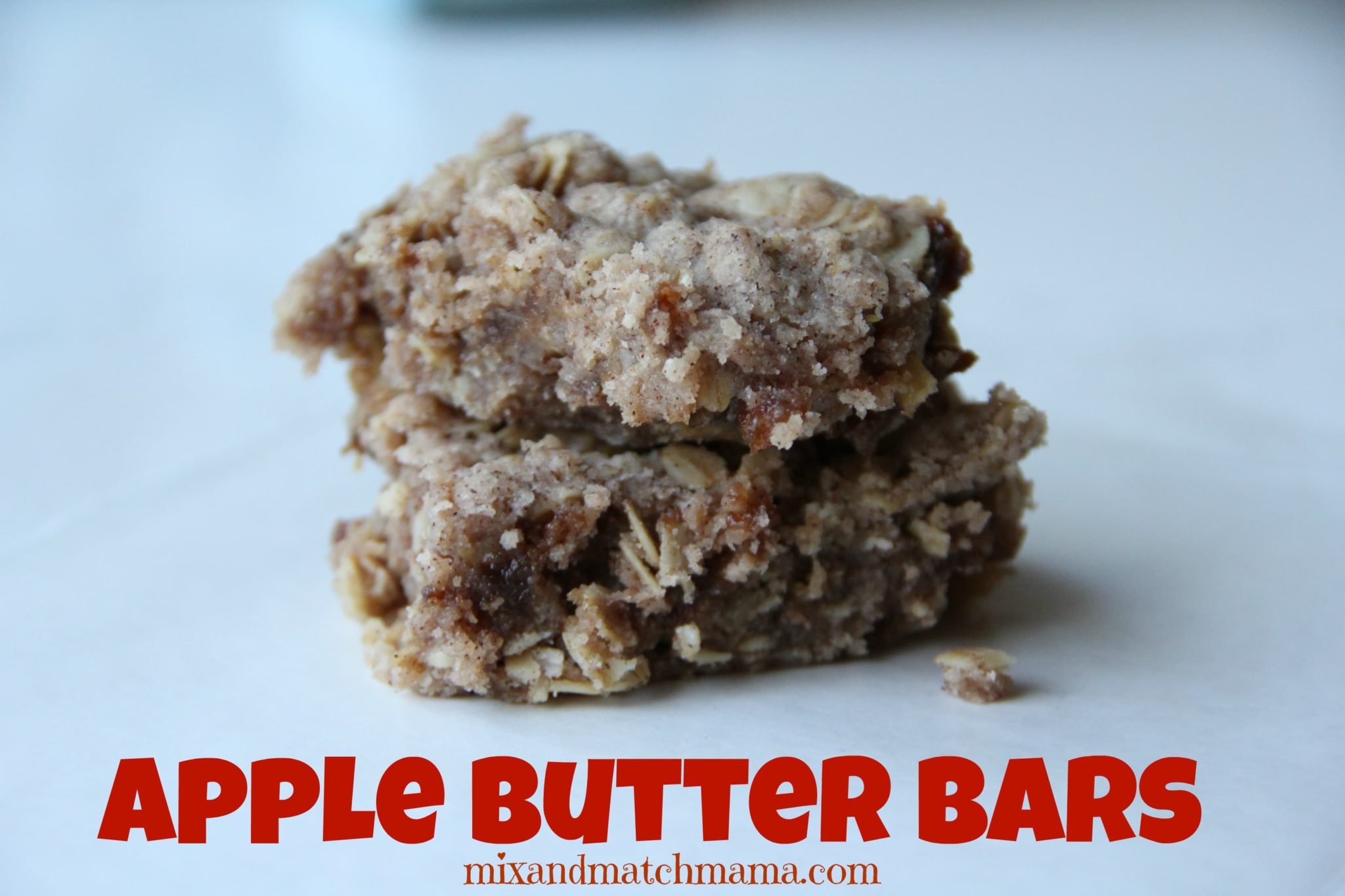 Apple Butter Bars Recipe Mix & Match Mama
