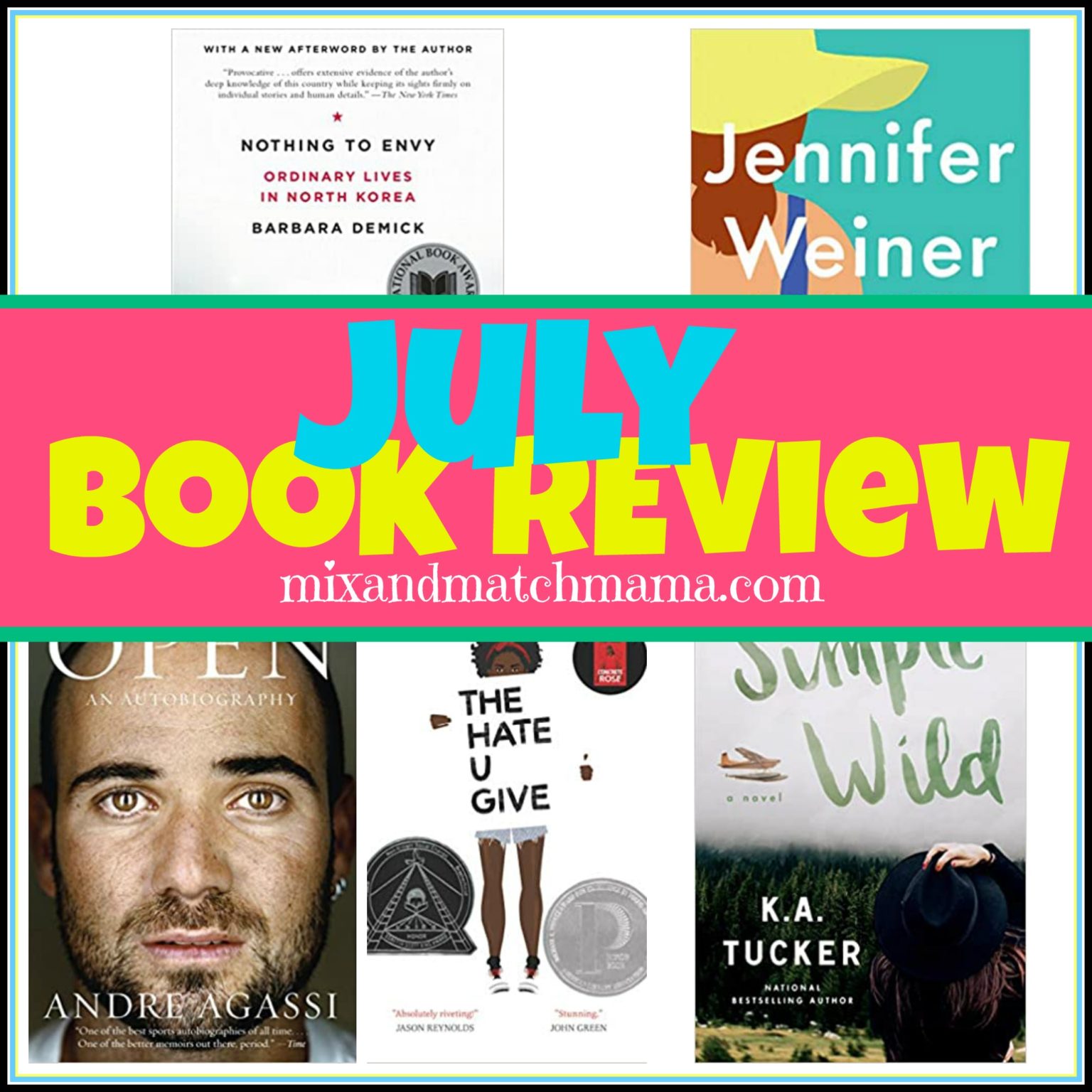 July 2020 Book Review - Mix & Match Mama