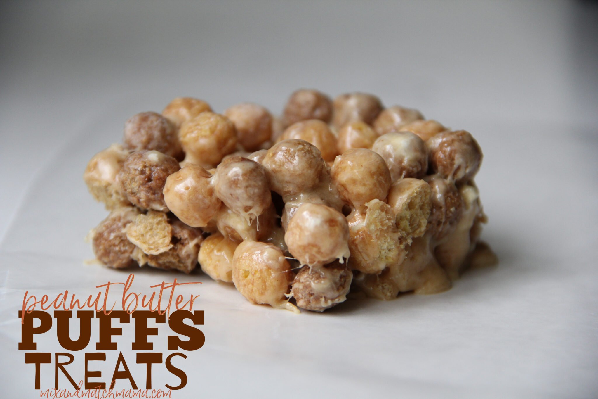 Peanut Butter Puffs Treats Mix & Match Mama
