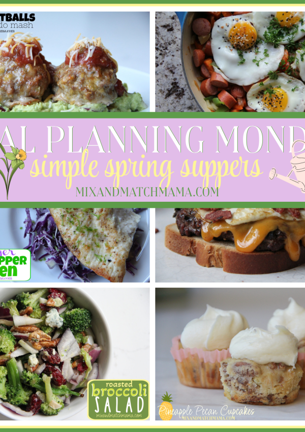 Meal Planning Monday #598