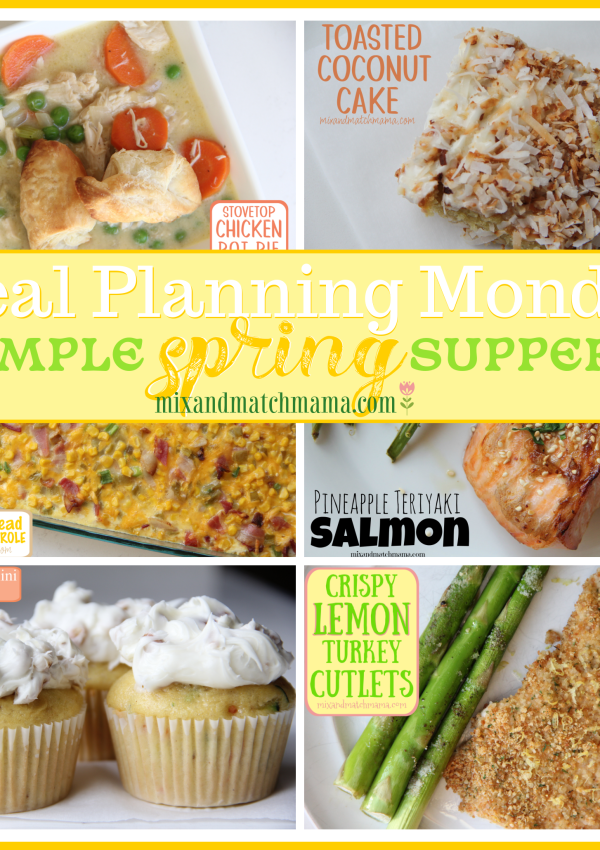 Meal Planning Monday #597