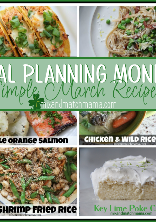 Meal Planning Monday #594