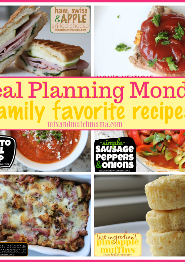 Meal Planning Monday #600