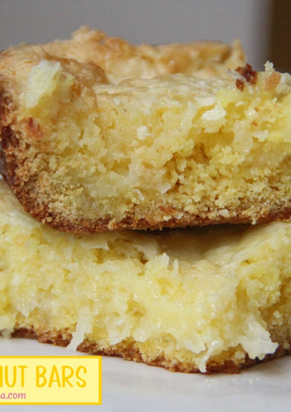 Lemon Coconut Bars