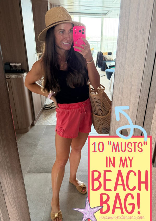 10 “MUSTS” IN MY BEACH BAG