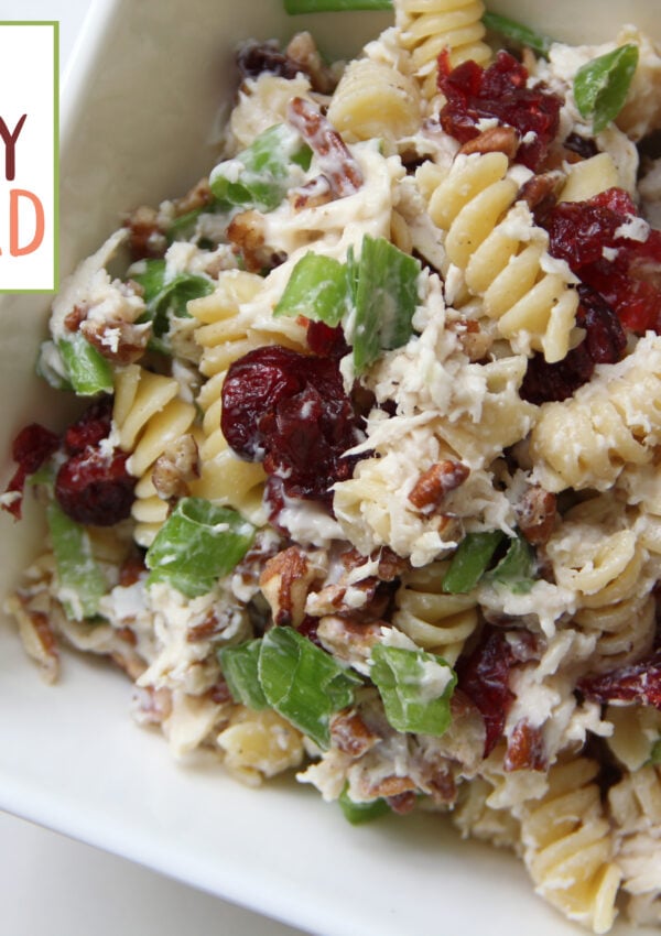 Chicken Cranberry Pasta Salad