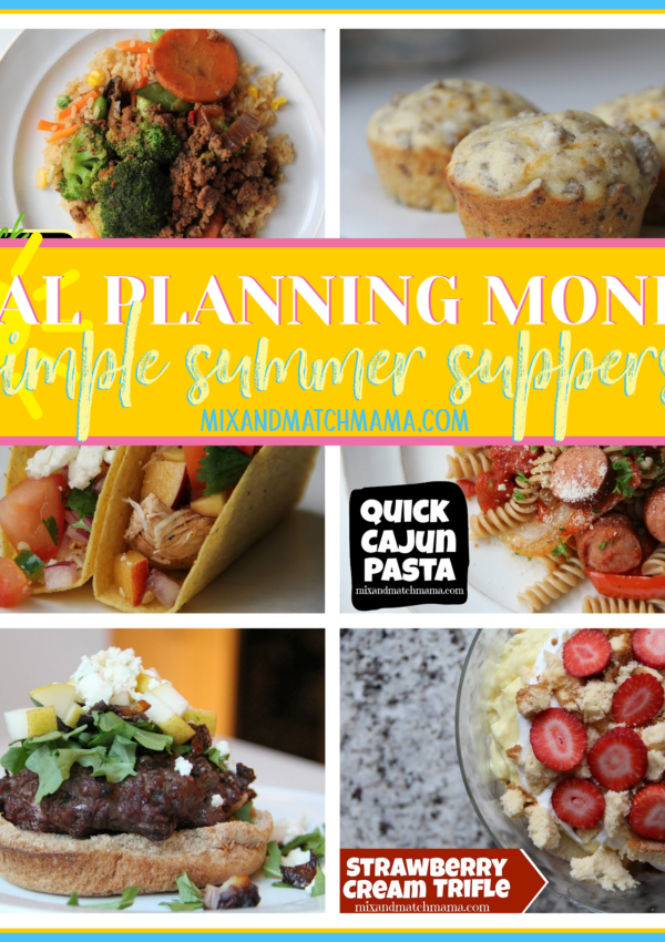 Meal Planning Monday #608