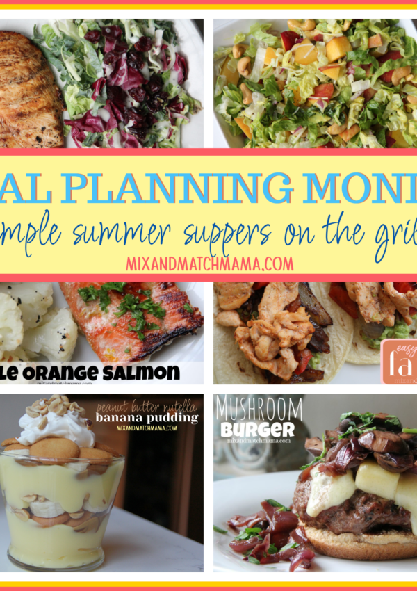 Meal Planning Monday #607
