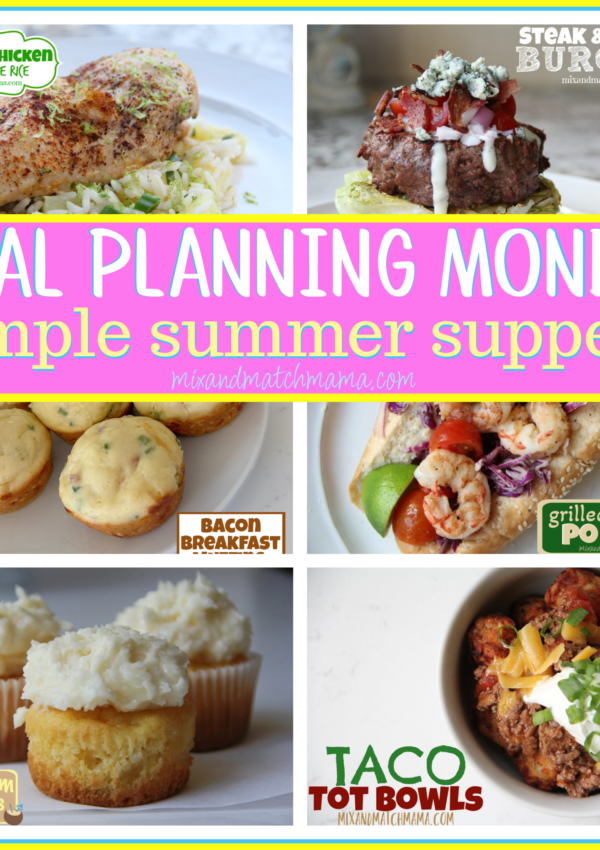 Meal Planning Monday #613