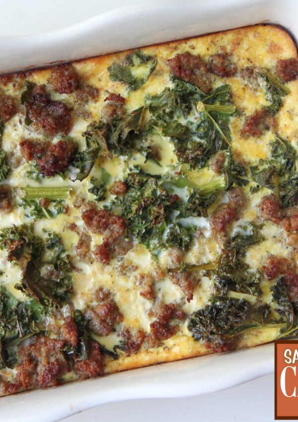 Sausage & Sweet Potato Casserole