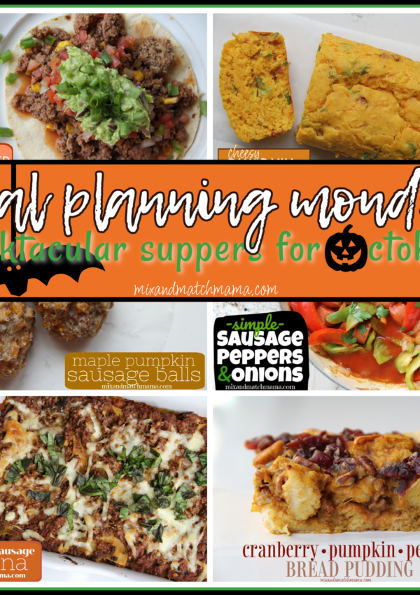 Meal Planning Monday #625